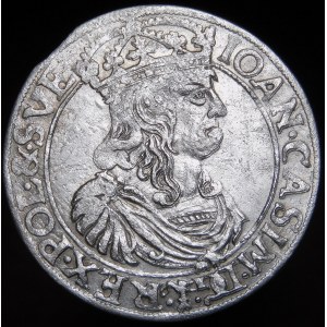 Jan II Kazimierz, Szóstak 1660 TLB, Kraków - TLB pod snopkiem