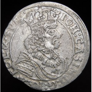 Johannes II. Kasimir, Sechster von 1661 TT, Bydgoszcz - mit Grenzen