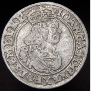 John II Casimir, Sixteen 1662 AT, Bydgoszcz - small A-T