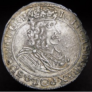 John II Casimir, Ort 1664 HD-L, Torun - very rare