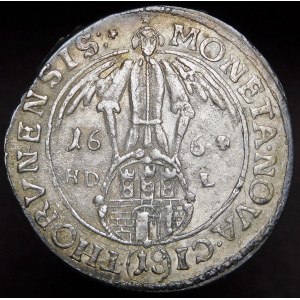 John II Casimir, Ort 1664 HD-L, Torun - very rare