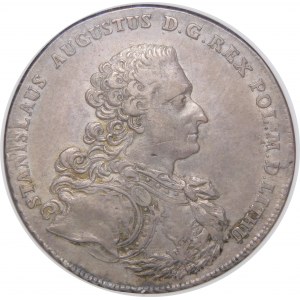 Stanisław August Poniatowski, Talar 1766 FS, Warszawa - zbrojarz - odmiana
