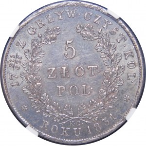 Powstanie Listopadowe, 5 złotych 1831