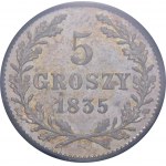 Free City of Krakow, 5 pennies 1835, Vienna