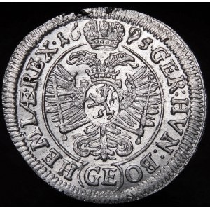 Austria, Leopold I, 3 krajcars 1695 GE