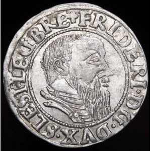 Schlesien - Herzogtum Legnicko-Brzesko-Volov, Friedrich II, Grosz 1544, Legnica