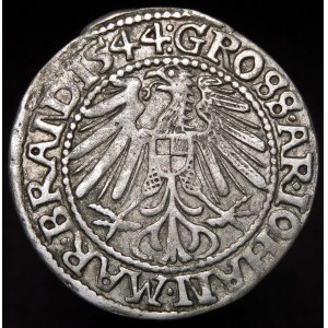 Schlesien - Herzogtum Krosno, Jan Kostrzyn, Grosz 1544, Krosno