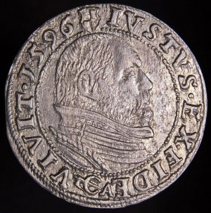 Prusy Książęce, Jerzy Fryderyk von Ansbach, Grosz 1596, Królewiec