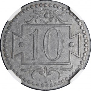 10 Pfennig 1920 - 56 Perlen