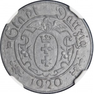 10 Pfennig 1920 - 56 Perlen