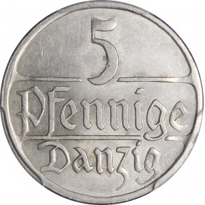 5 fenigs 1923