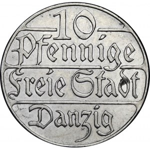 10 fenig 1923 STEMPEL LUSTRADE