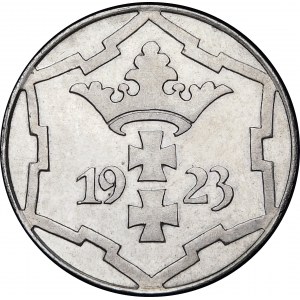 10 fenigów 1923 STEMPEL LUSTRZANY