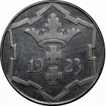 10 fenigów 1923 STEMPEL LUSTRZANY