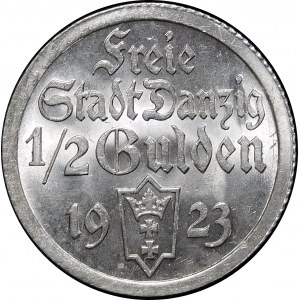 1/2 guldena 1923