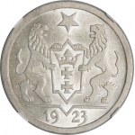 2 Gulden 1923 Koga - EXZELLENT