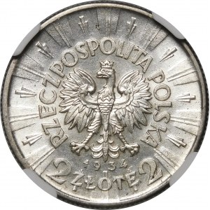 2 gold Pilsudski 1934