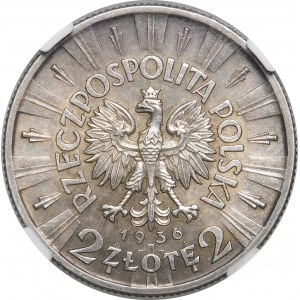 2 Zloty Pilsudski 1936 - RARE