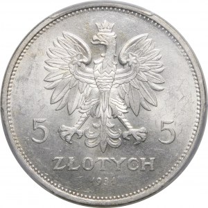 5 złotych Nike 1931 - RZADKA