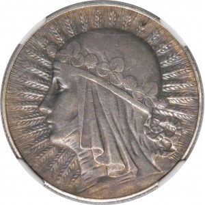 5 złotych Głowa Kobiety 1932 ZZM Warszawa