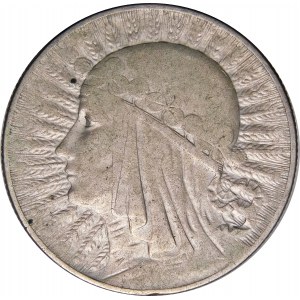 5 złotych Głowa Kobiety 1932 ZZM Warszawa