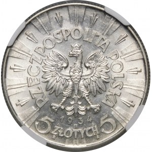 5 gold Pilsudski 1934