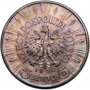 5 Gold Pilsudski 1934