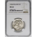 5 złotych Piłsudski 1938 - WYJĄTKOWY