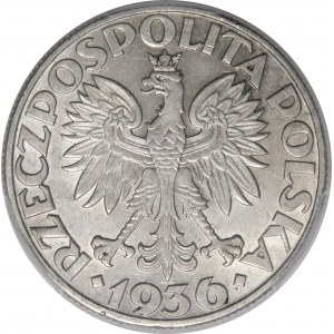 5 złotych Żaglowiec 1936