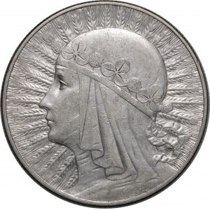 10 złotych Głowa Kobiety 1932 ZZM
