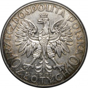 10 złotych Głowa Kobiety 1932 ZZM