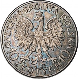 10 złotych Głowa Kobiety 1932 BZM