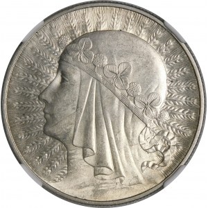 10 złotych Głowa Kobiety 1933