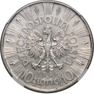 10 gold Pilsudski 1934