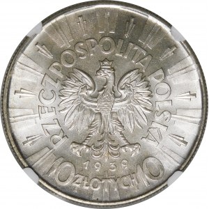 10 złotych Piłsudski 1939 - WYJĄTKOWA