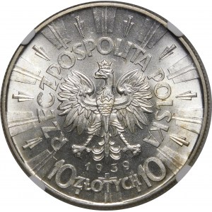 10 gold Pilsudski 1939