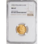10 gold Chrobry 1925 - EXCELLENT
