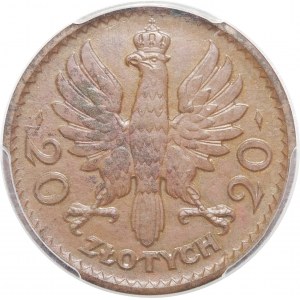 PRÓBA 20 złotych Głowa Kobiety 1925 - WYJĄTKOWA