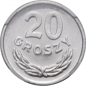 20 groszy 1983 PROOF LIKE - JAK LUSTRZANKA