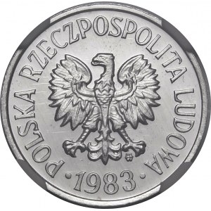 20 groszy 1983 PROOF LIKE - JAK LUSTRZANKA