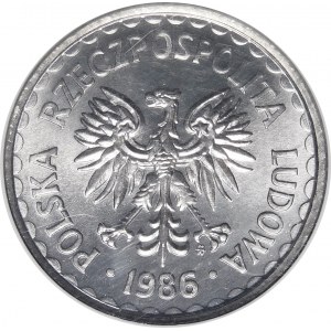 1 złoty 1986