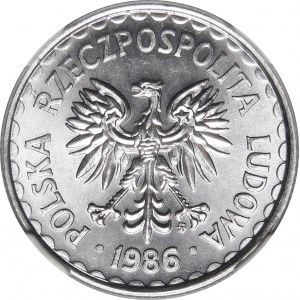 1 złoty 1986