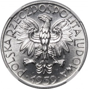 5 złotych Rybak 1959