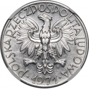 5 złotych Rybak 1971 - RZADKA