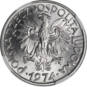 5 złotych Rybak 1974