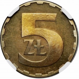 5 gold 1981 - LUSTRZANKA
