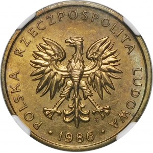 5 złotych 1986