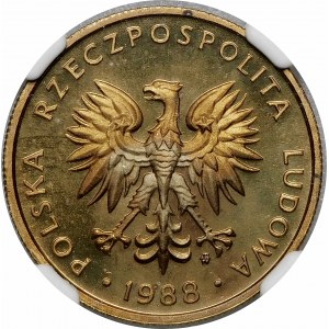 5 złotych 1988 - LUSTRZANKA