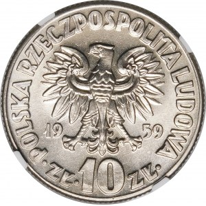 10 złotych Mikołaj Kopernik 1959