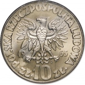 10 zloty Nicolaus Copernicus 1965